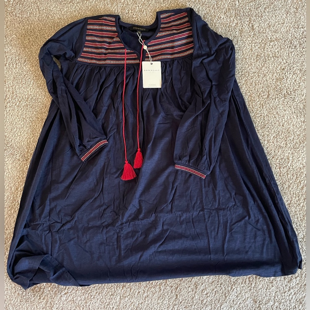 Downeast Madeline Tassel Dress. New with tags.